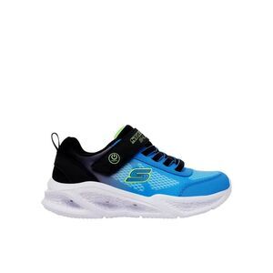 Skechers Meteor-Lights-Krendox Black / Blue 401495L-BKBL Pre-School